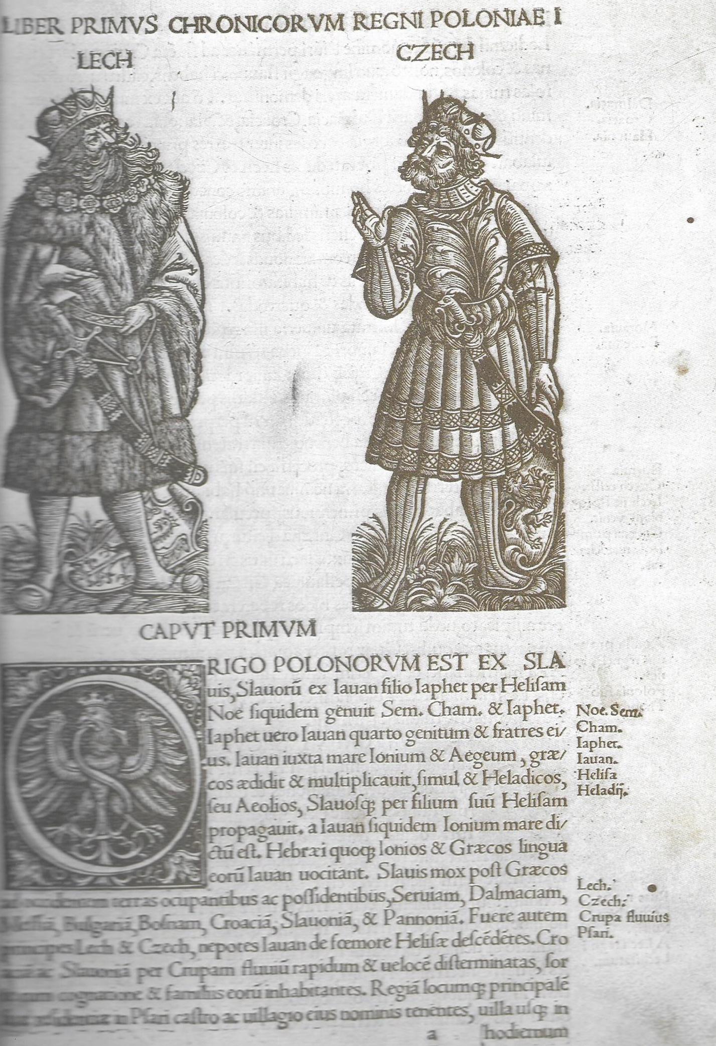 Cronica Polonorum 1521 Biblioteka Narodowa Varsavia