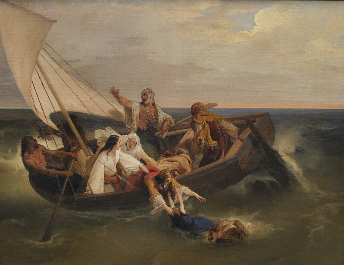 Hayez_barca_di_Greci_fuggitivi