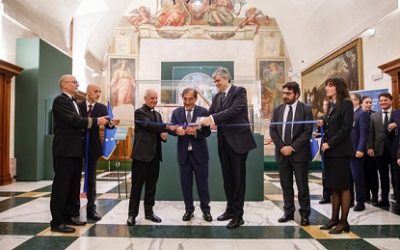 Alla Biblioteca del Senato via alla mostra ‘San Francesco, tra Cimabue e Perugino’