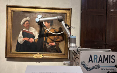 Un robot chirurgico per svelare i segreti della Buona Ventura di Caravaggio
