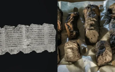 Ercolano, decifrato un nuovo rotolo della Villa dei Papiri grazie all’intelligenza artificiale